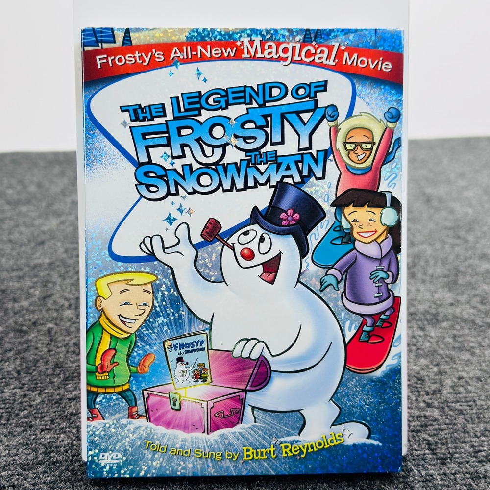 The Legend of Frosty the‎ Snowman DVD Burt Reynolds Christmas Holiday Movie